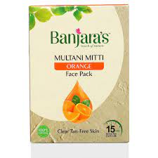BANJARA S MULTANI MITTI ORANGE 60/